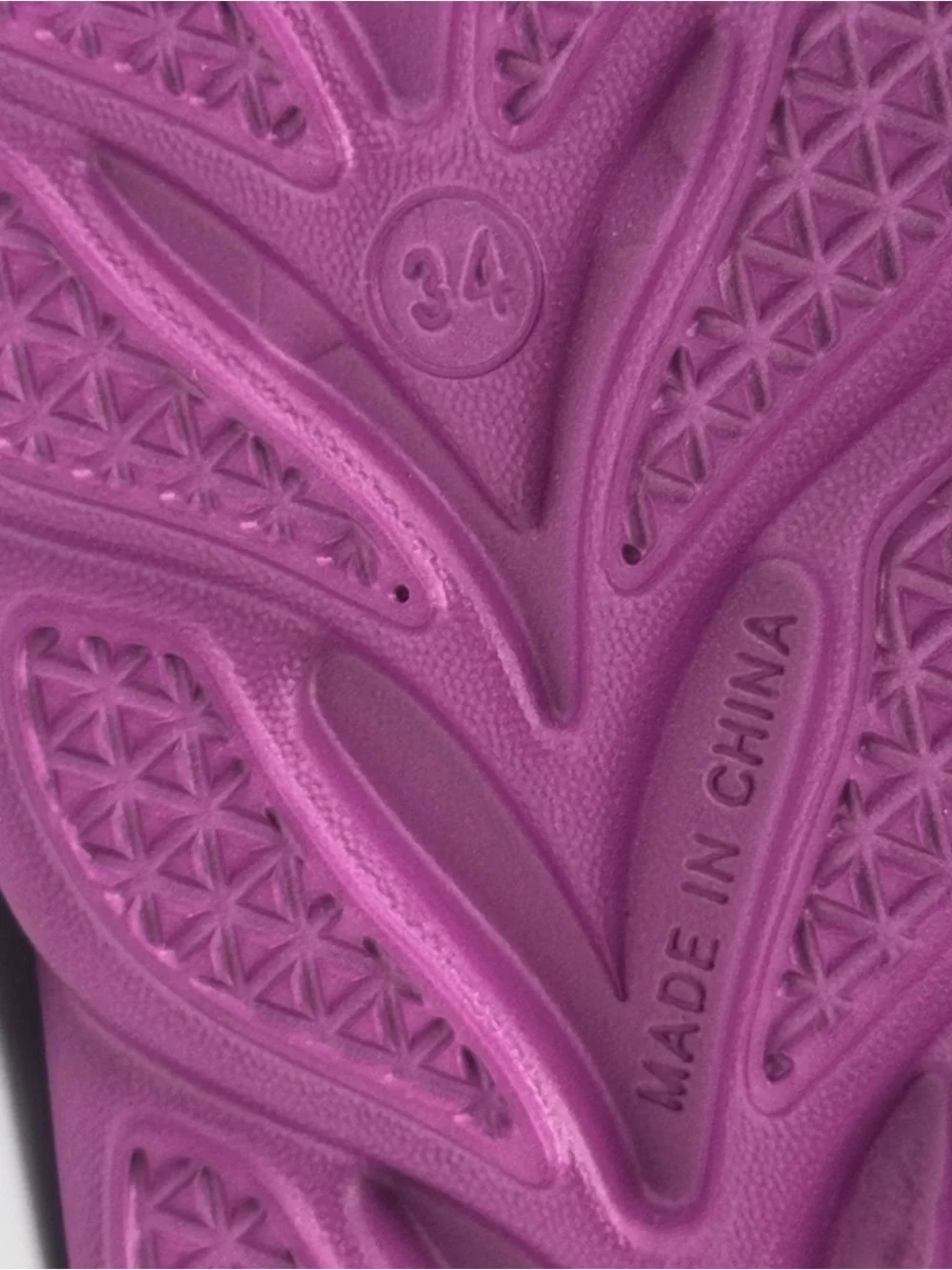 Kids Purple Slip-On Clog Sandals